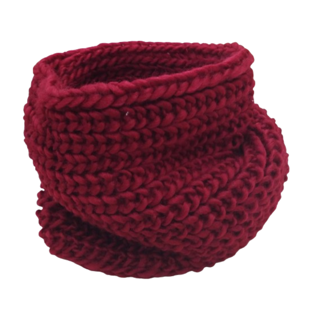 Cuello Tejido De Lana