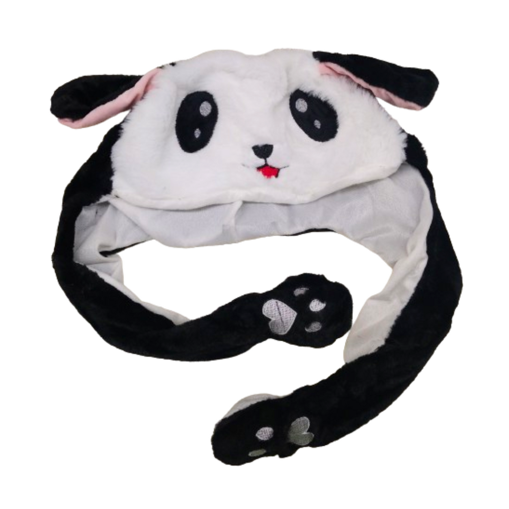 Gorro Osito Panda Con Luz y Movimiento
