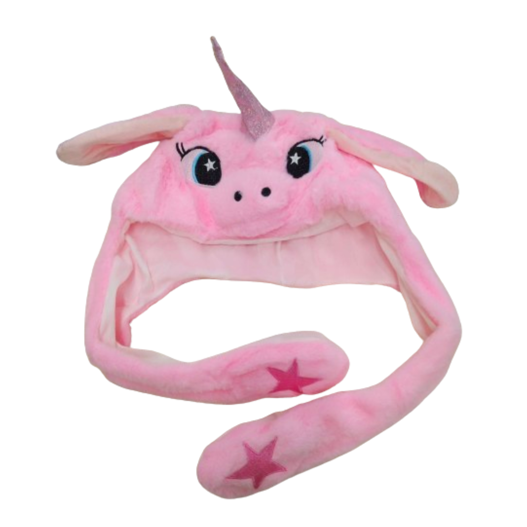 Gorro Unicornio Con Luz y Movimiento