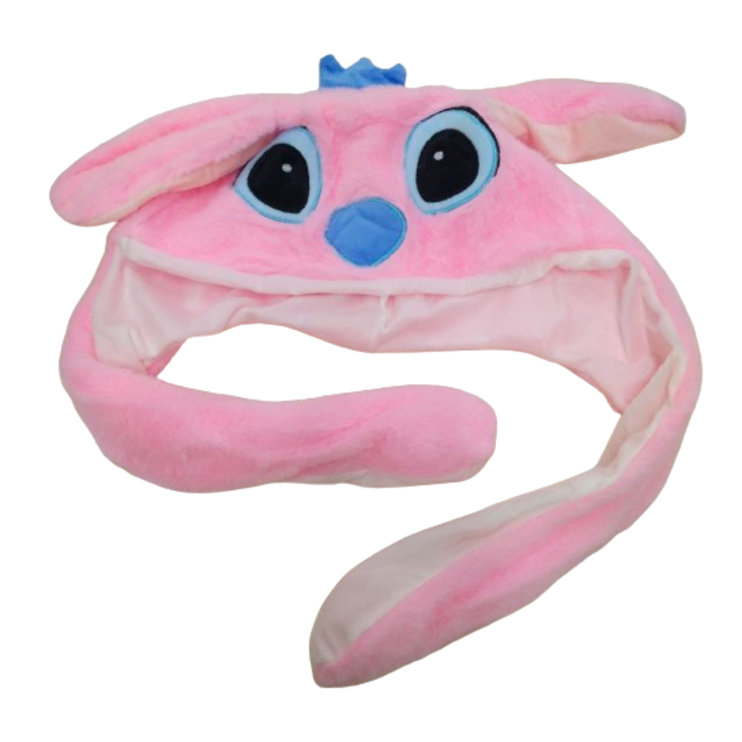 Gorro Alien Rosa Con Luz y Movimiento