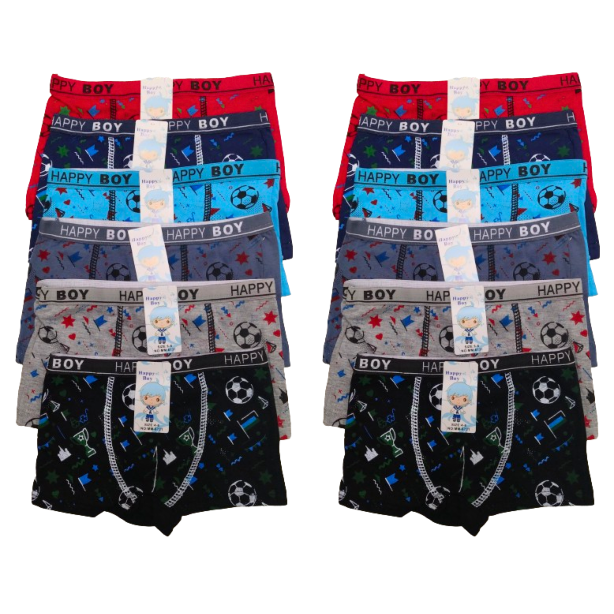 Bóxer Estampado Docena