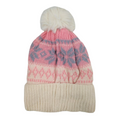 Gorro Dama Copos De Nieve