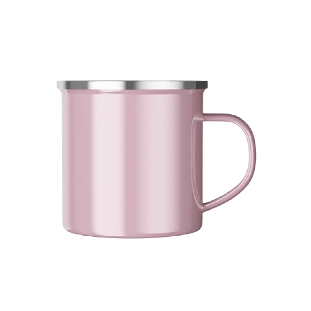 Jarro Taza Esmaltado Colores Pastel