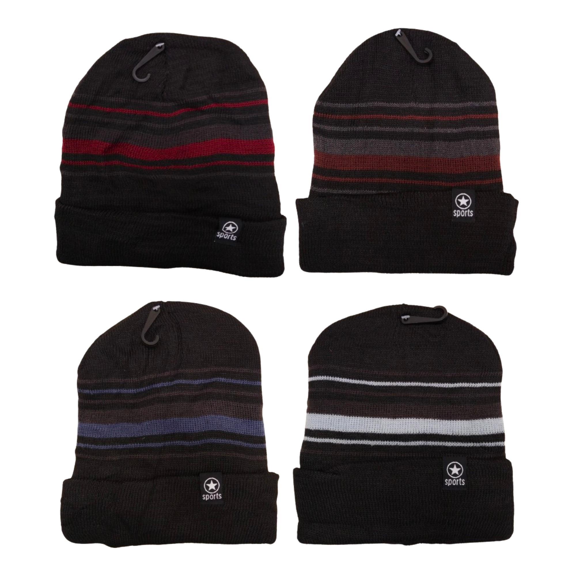 Gorro De Lana Tricolor