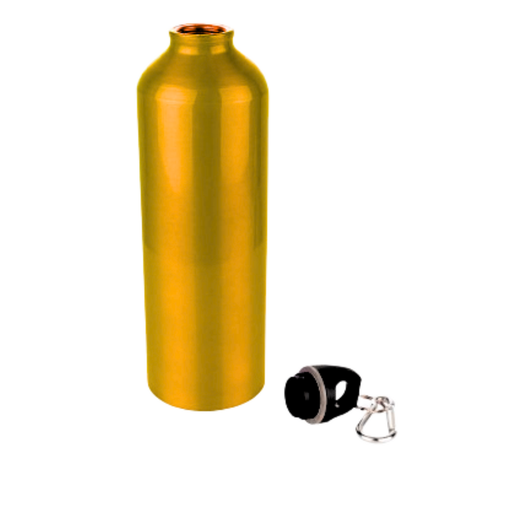 Caramañola Tapón Simple Dorada 750 ml