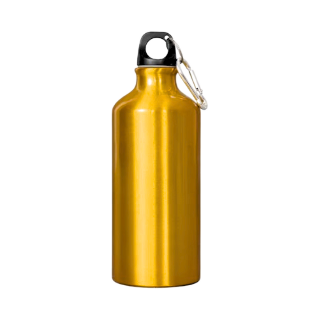 Caramañola Tapón Simple Dorada 500 ml