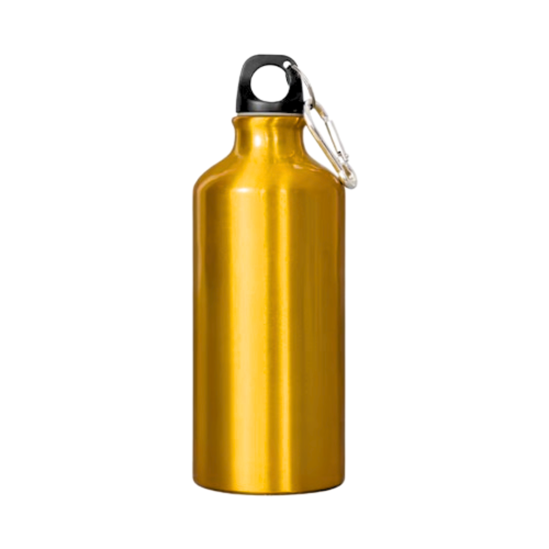 Caramañola Tapón Simple Dorada 500 ml
