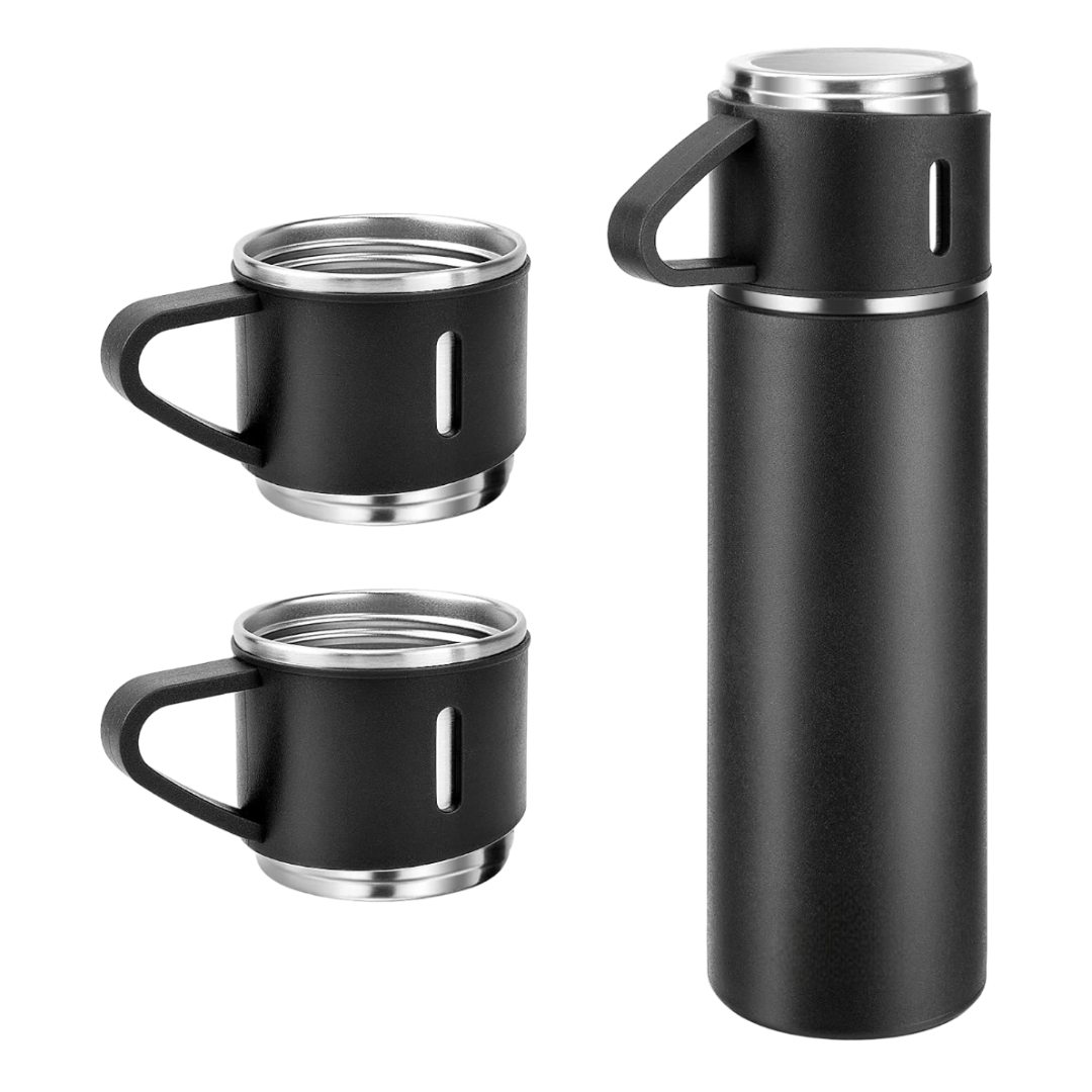 Set Termo de 500ml con 2 Tazas