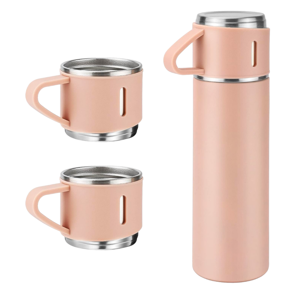 Set Termo de 500ml con 2 Tazas
