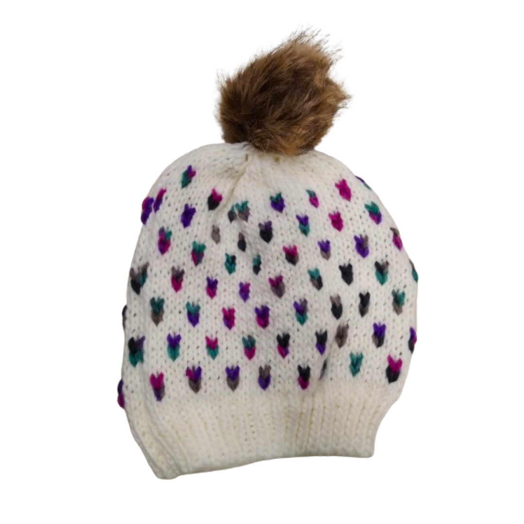 Gorro Puntos Colores