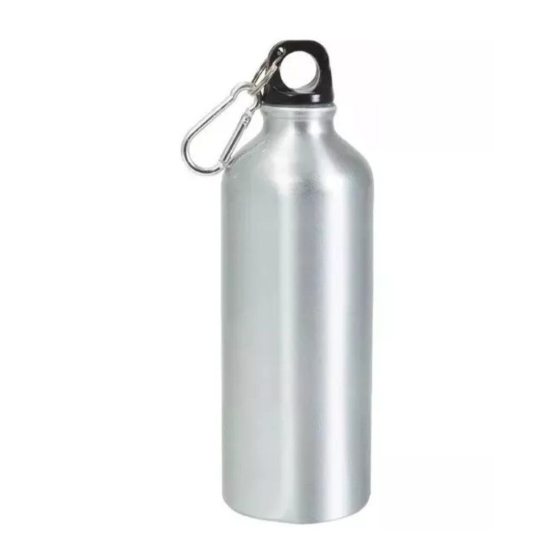 Caramañola Plateada Tapón Simple 750 ml