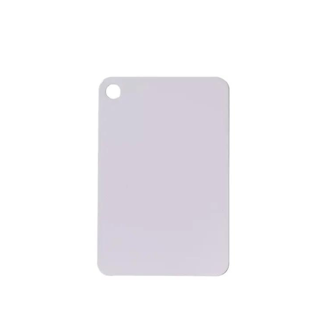 Placa Identificatoria Rectangular 6 x 4 cm