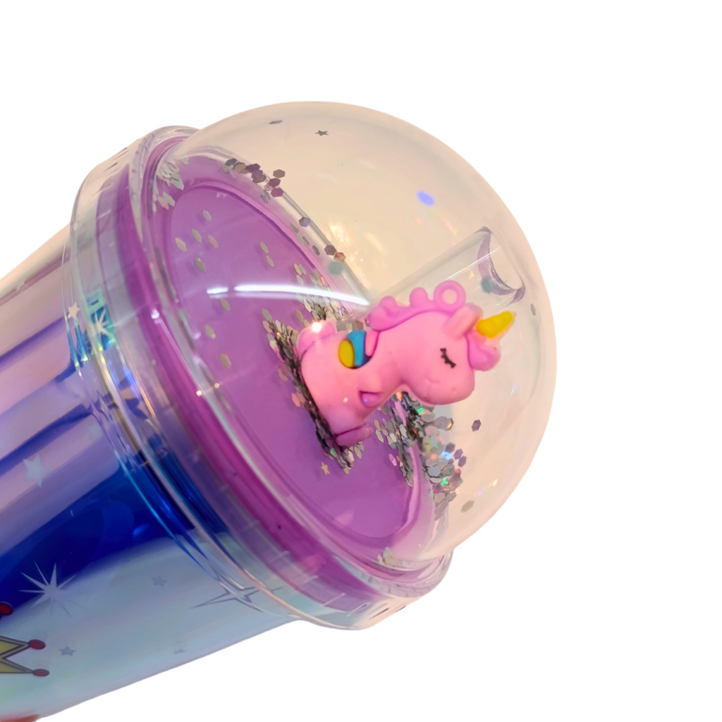 Vaso Acrílico Unicornio Tornasolado