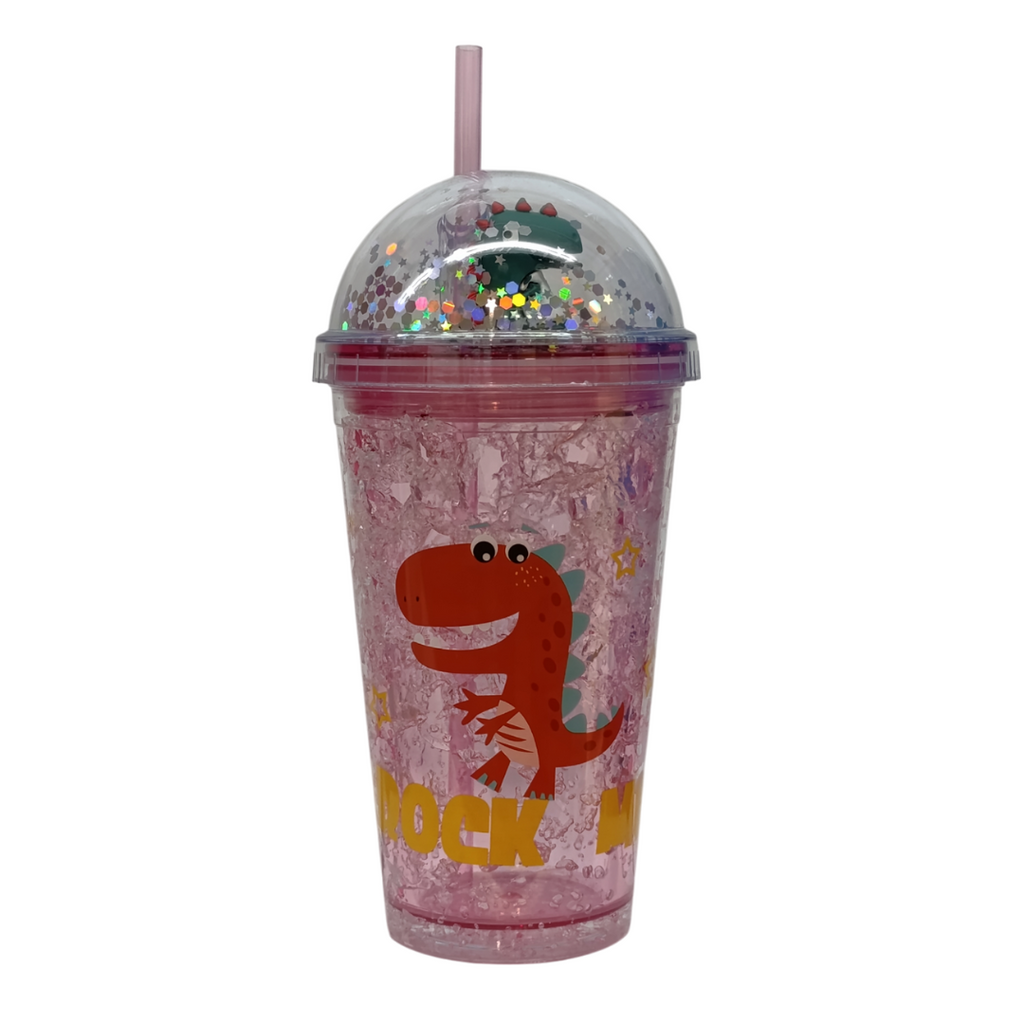 Vaso acrílico Dino