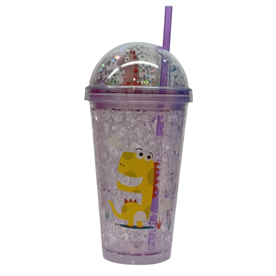 Vaso acrílico Dino