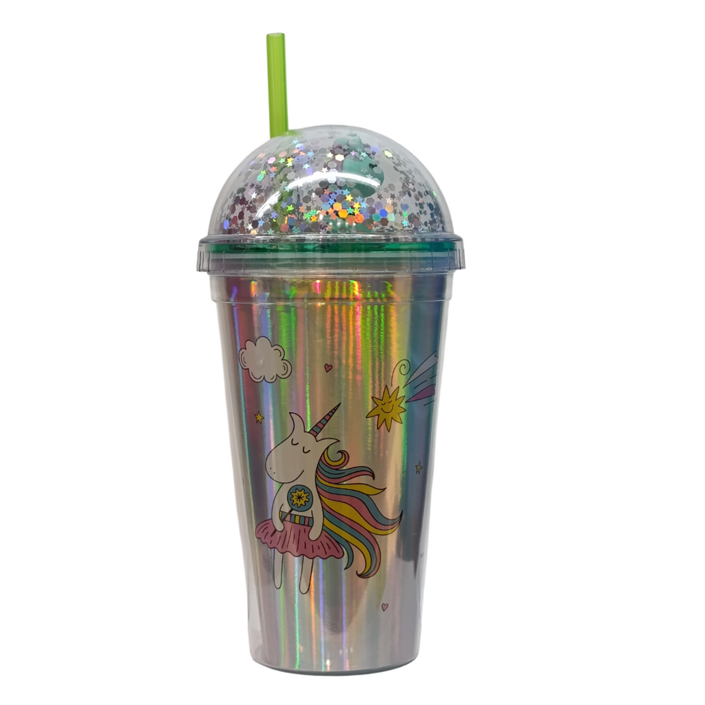 Vaso Acrílico Unicornio
