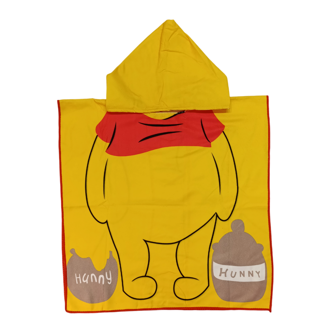 Toalla Poncho De Niño Winnie The Pooh