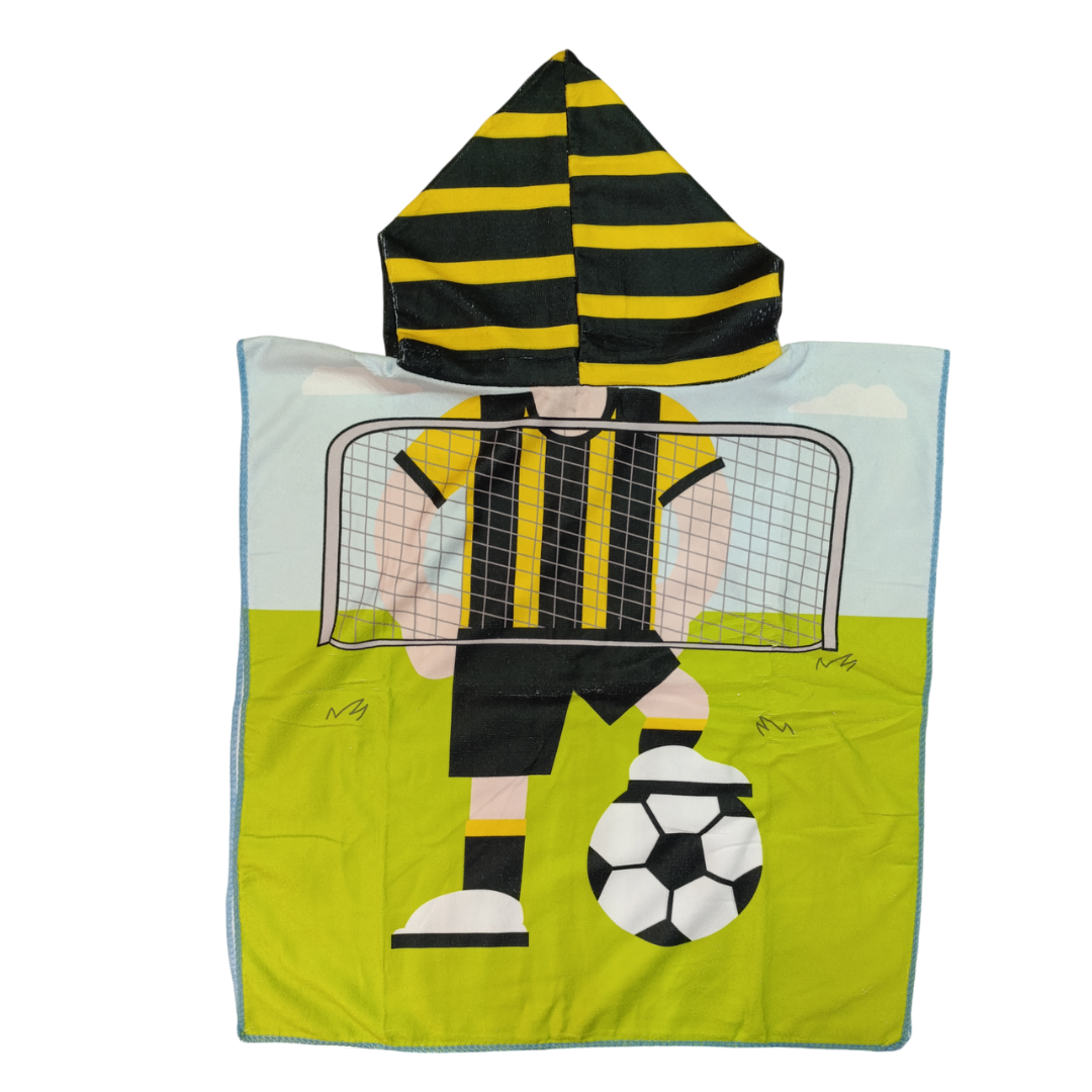 Toalla Poncho De Niño Peñarol
