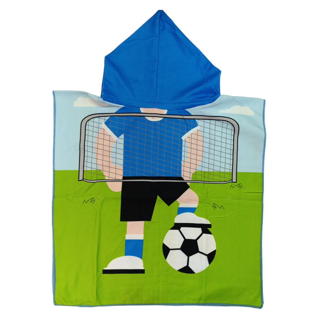 Toalla Poncho De Niño Uruguay