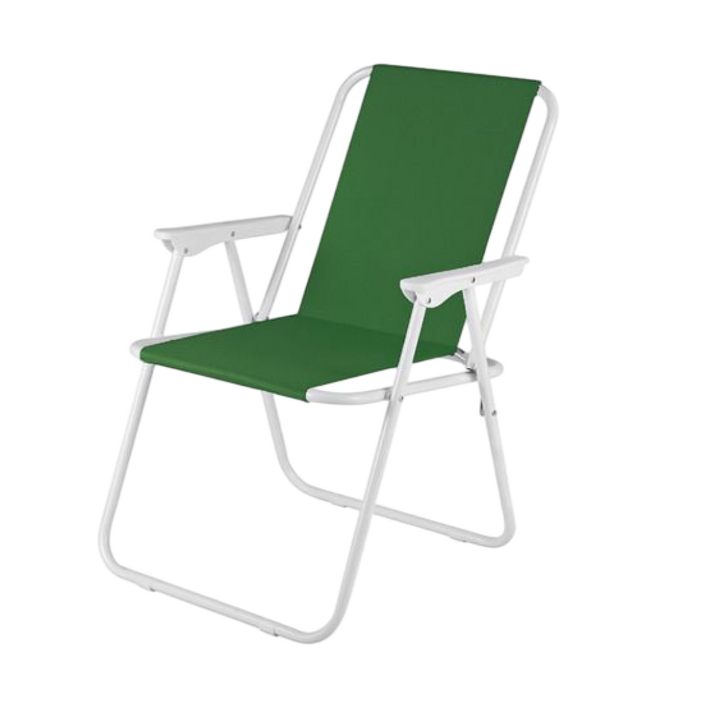Silla De Playa Plegable Color Liso Surtido