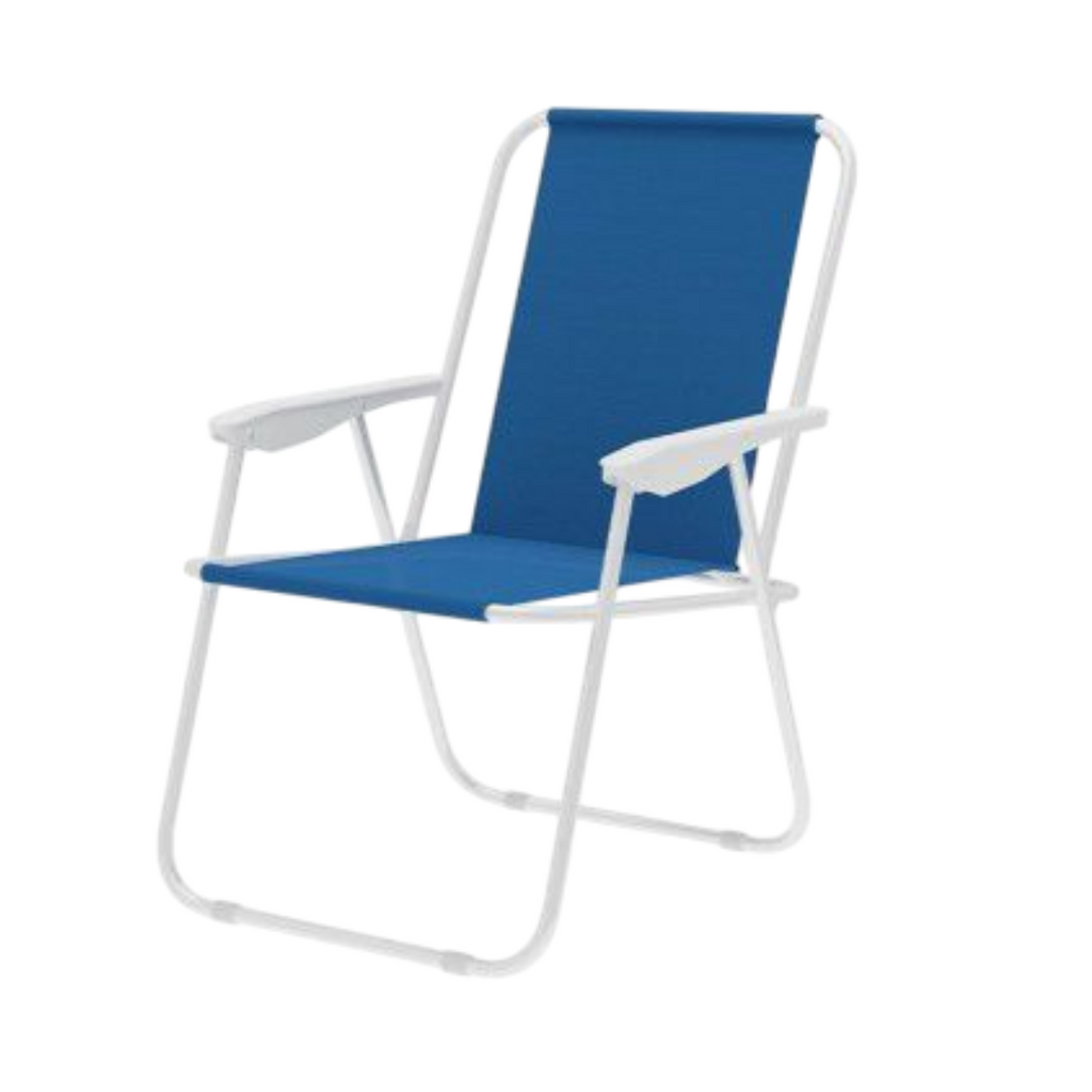 Silla De Playa Plegable Color Liso Surtido