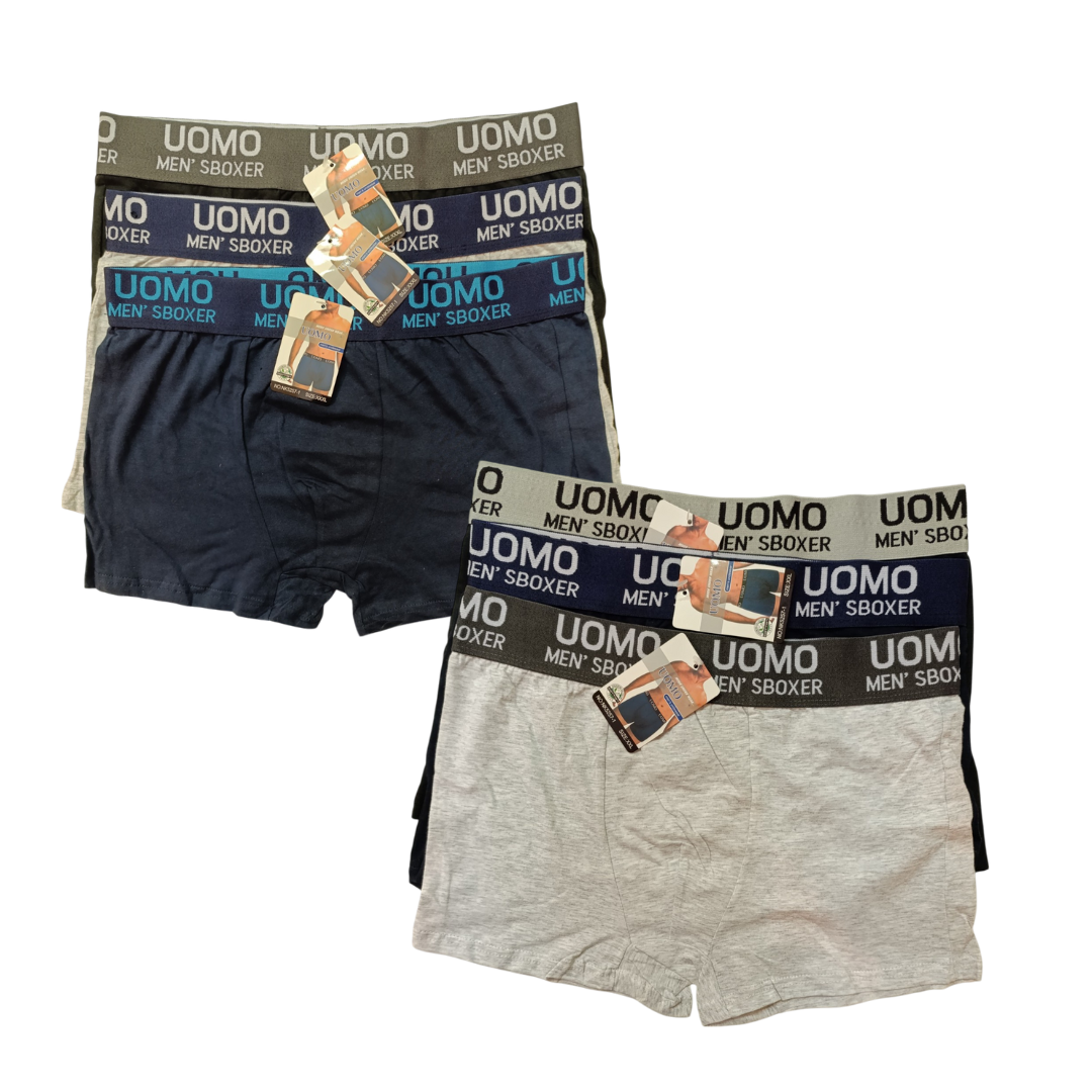 Bóxer Uomo Mens Boxer Docena