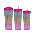Set 3 en 1 Vaso Texturizado Sirena Degradé