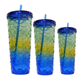 Set 3 en 1 Vaso Texturizado Sirena Degradé