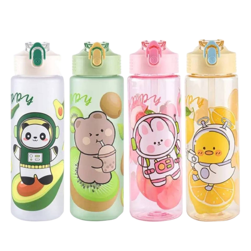 Botella Infantil Spray Con Luces