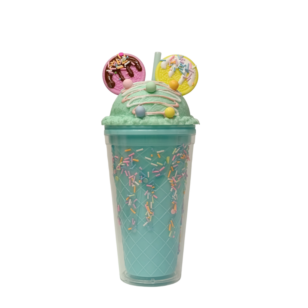 Vaso Acrílico Confetti Helado Galletita