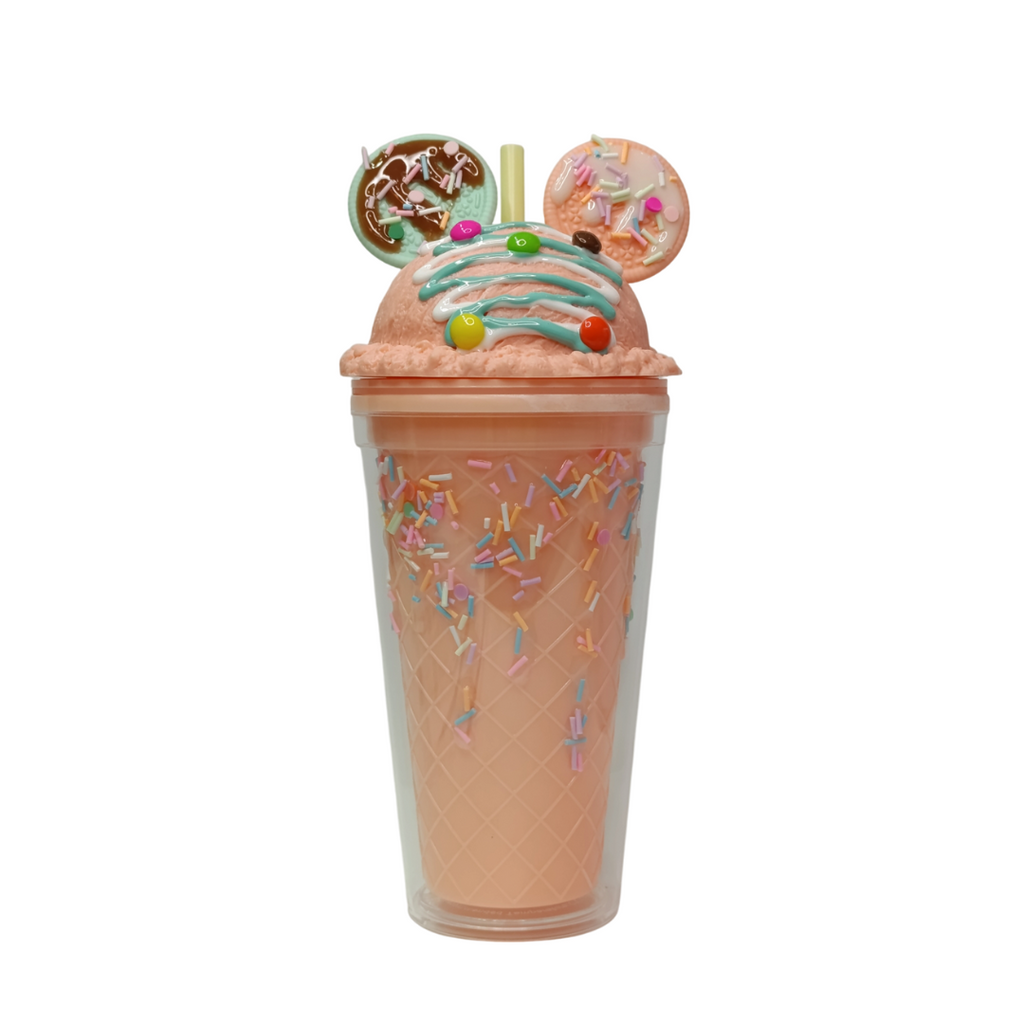 Vaso Acrílico Confetti Helado Galletita