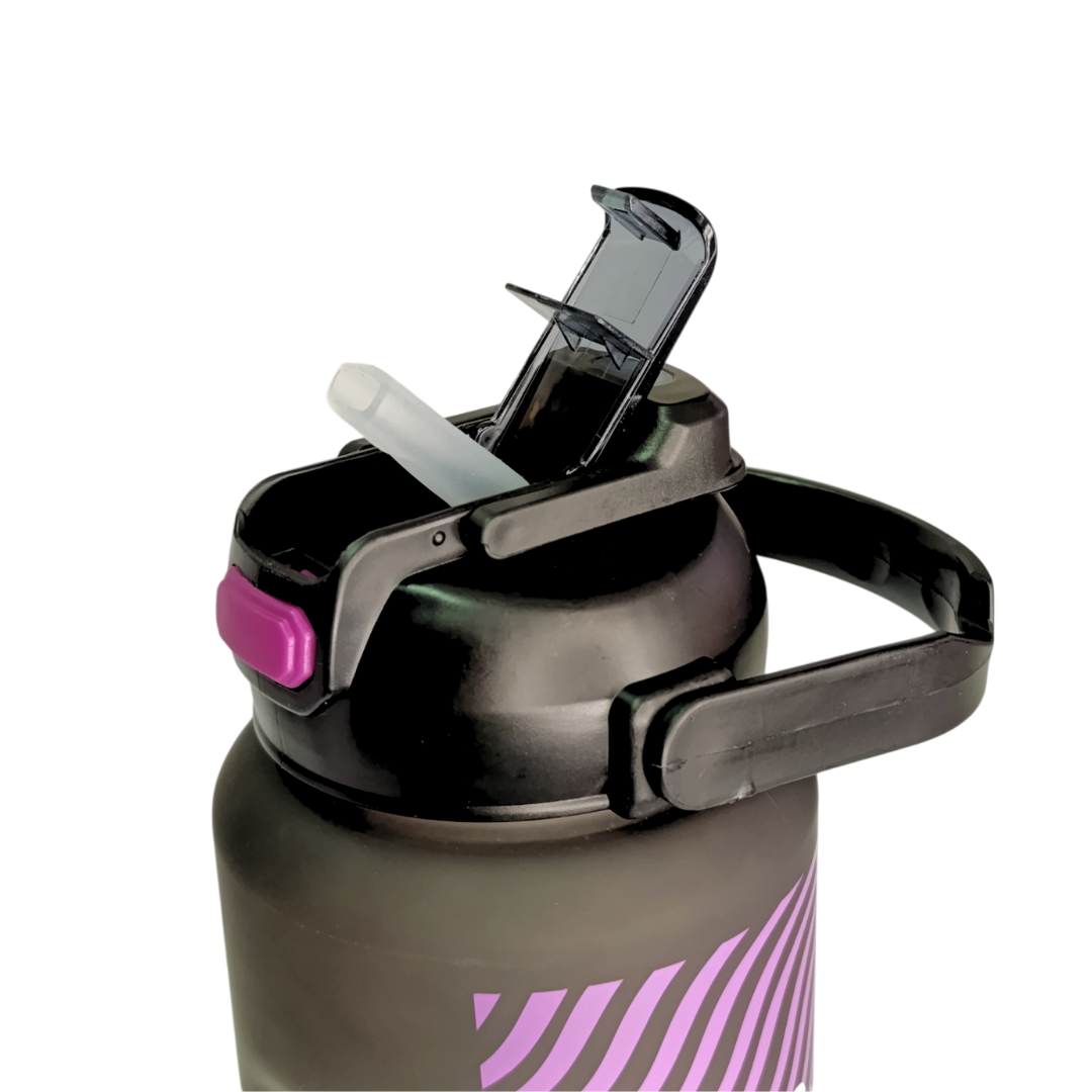 Set Botella Deportiva Violeta