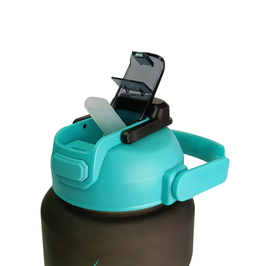 Set Botella Deportiva Turquesa