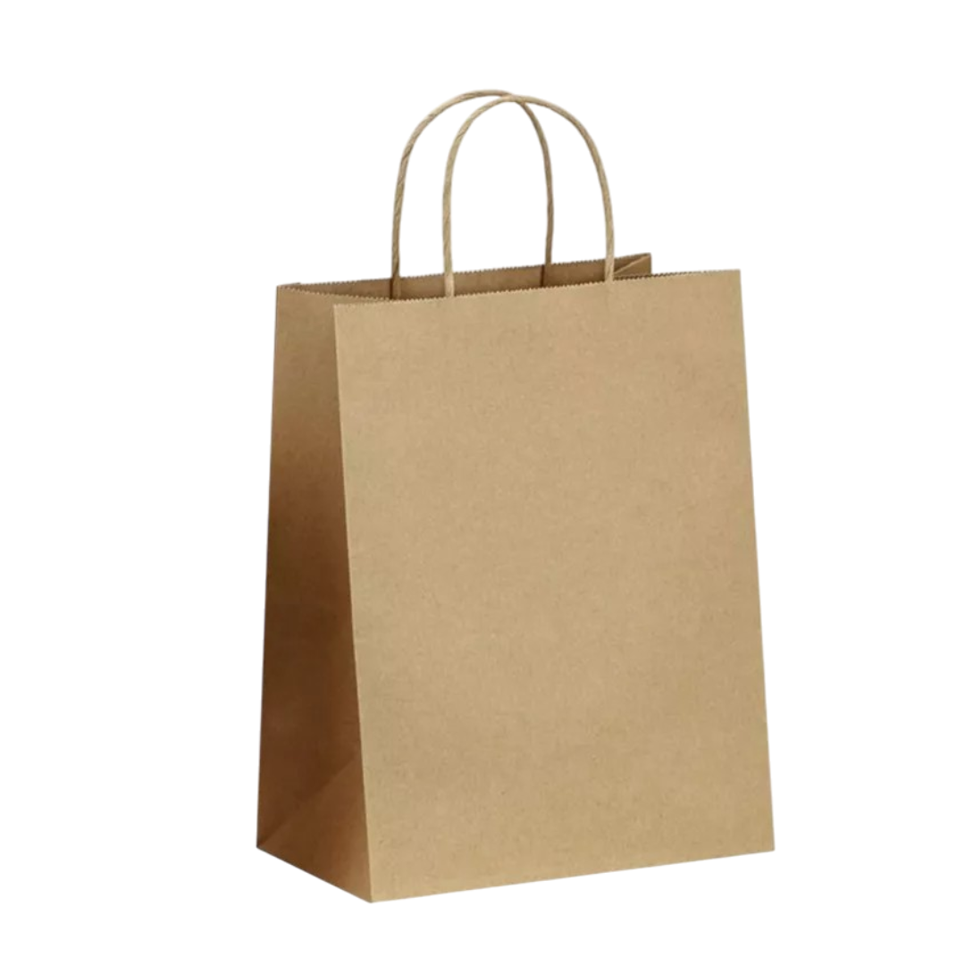 Pack x12 Bolsa Papel Kraft 33 x 26 cm