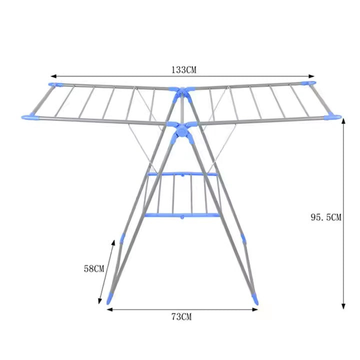 Tender Para Ropa Plegable De Pie