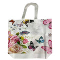 Bolsa Flores y Mariposas Mediana