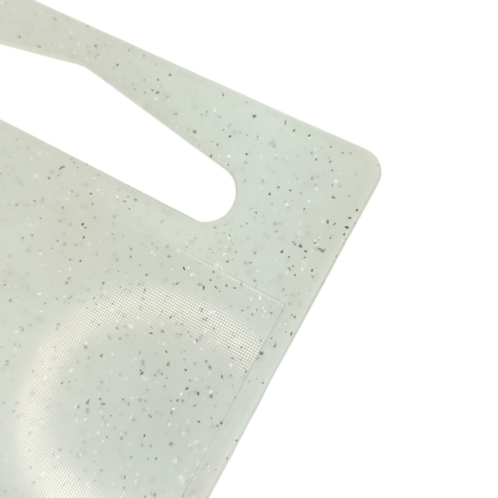 Set x3 Tabla De Cocina Efecto Granito Blanco
