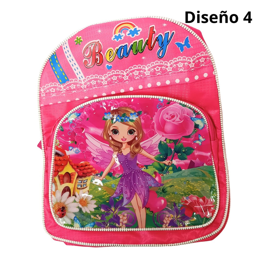 Mochila Infantil Con Diseño Niña