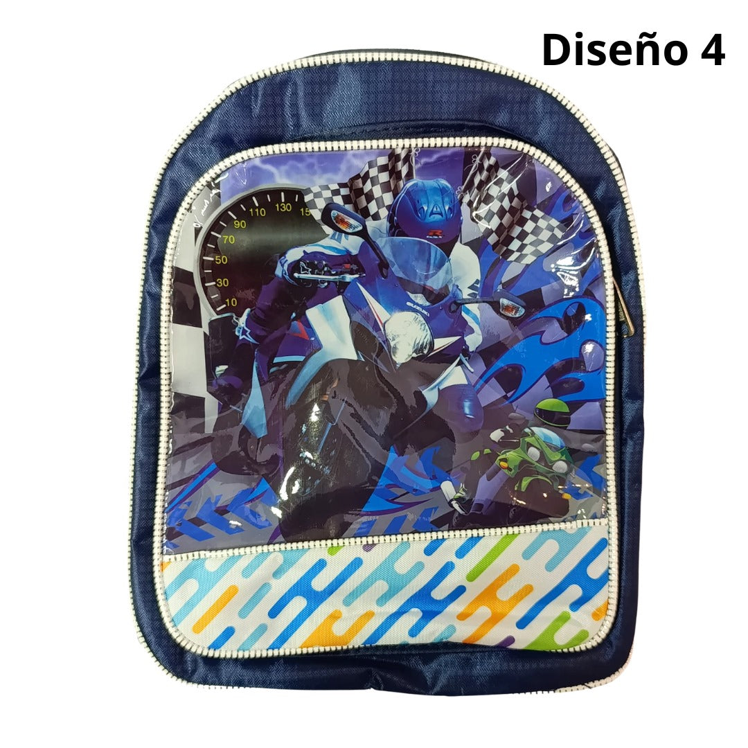 Mochila Infantil Con Diseño Niño