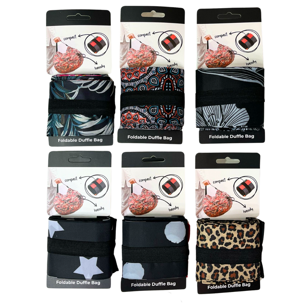 Bolsa Plegable Portátil Con Diseños Variados