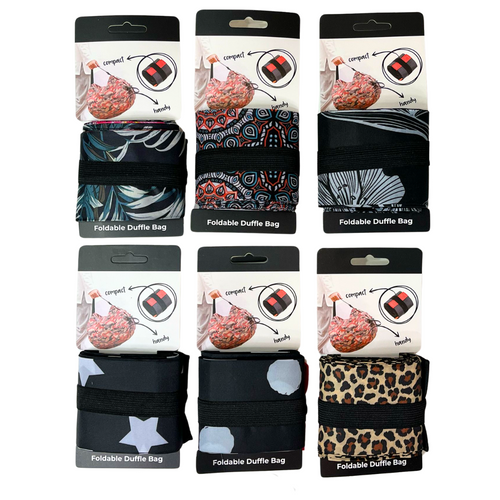 Bolsa Plegable Portátil Con Diseños Variados