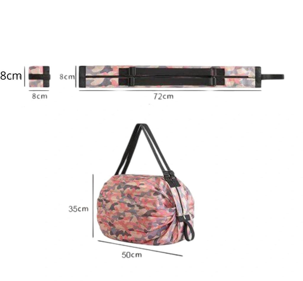 Bolsa Plegable Portátil Con Diseños Variados