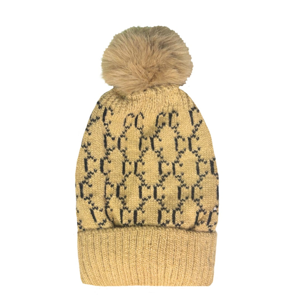 Gorro CC Con Pompón