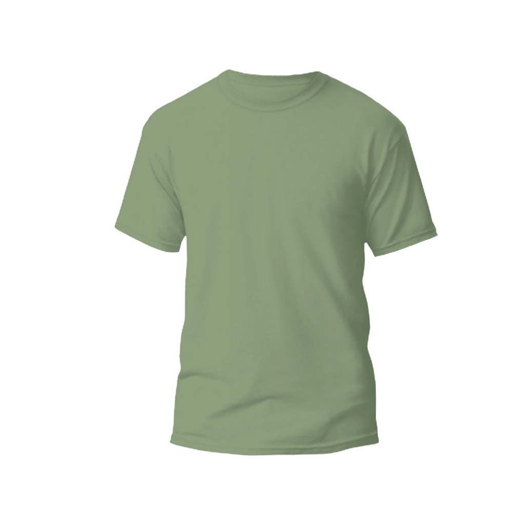 Camiseta Poliéster Adulto Verde militar
