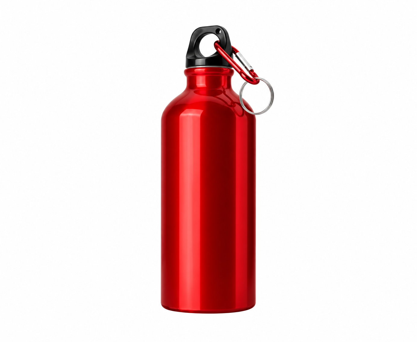 Caramañola Tapón Simple Roja 500 mL