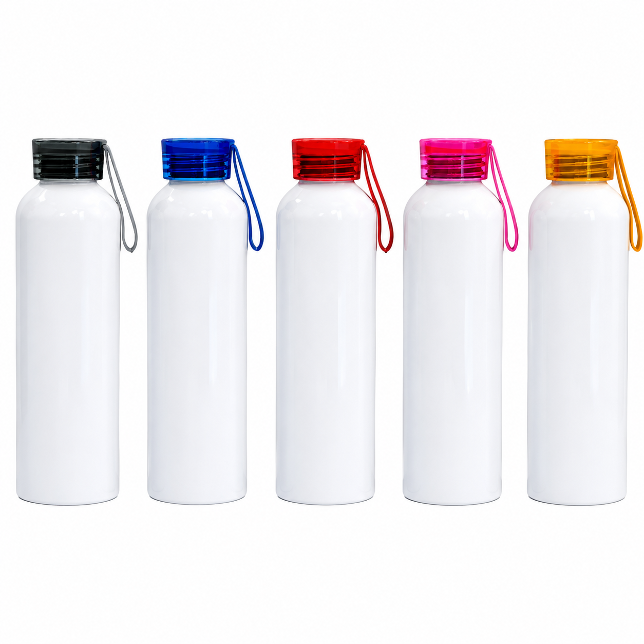 Botella con Tapa de Color 750 mL