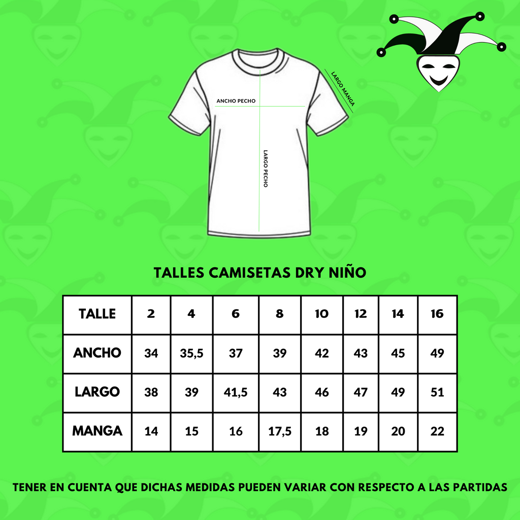 Camiseta DryFit niño Blanca