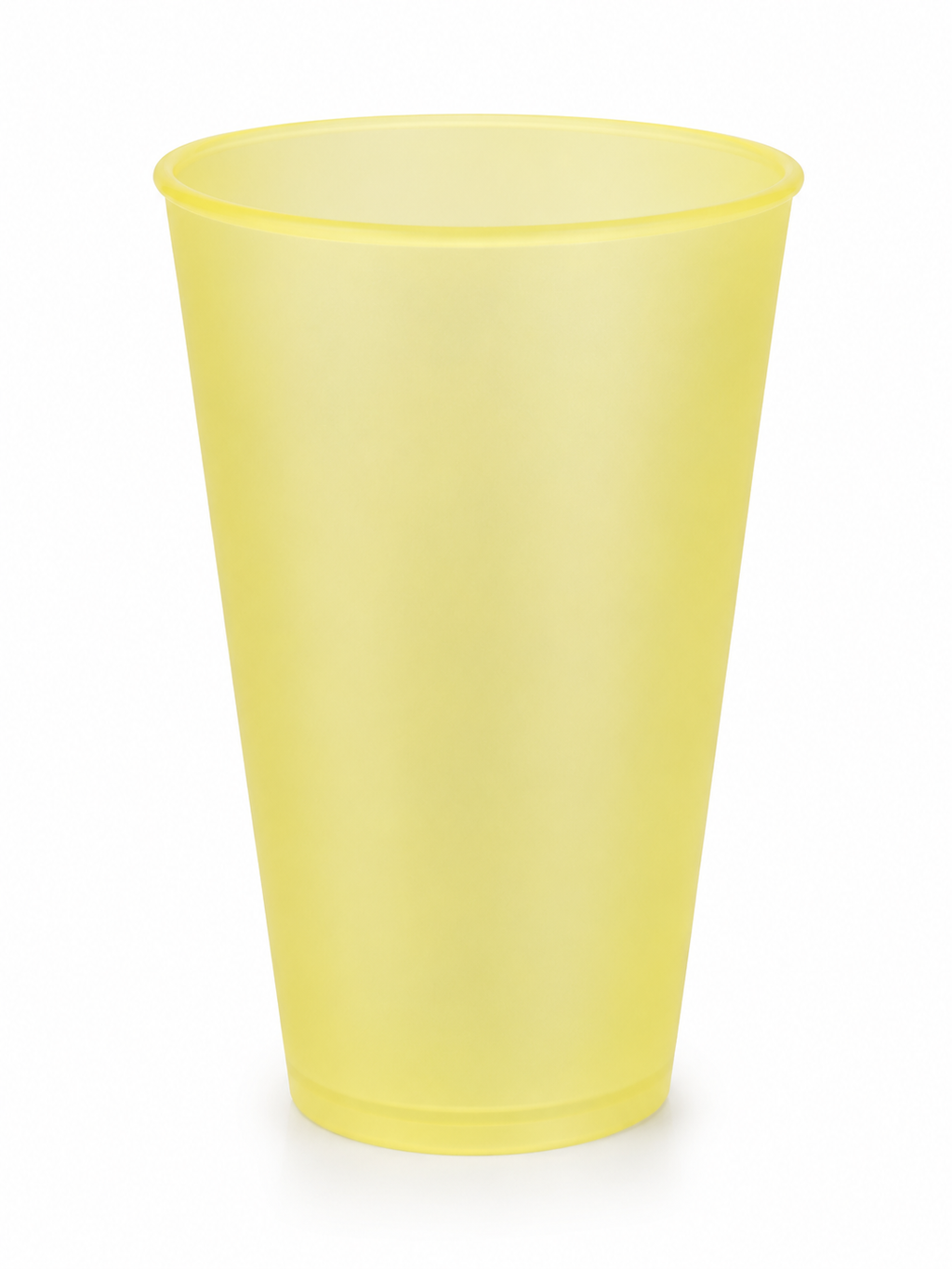 Vaso Plástico Esmerilado