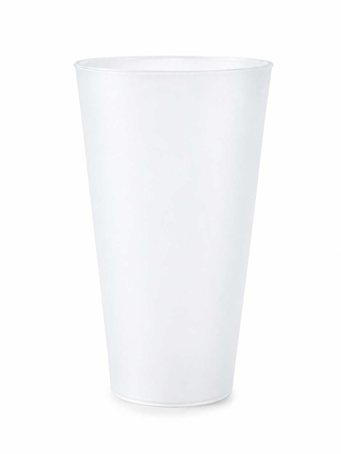 Vaso Plástico Esmerilado