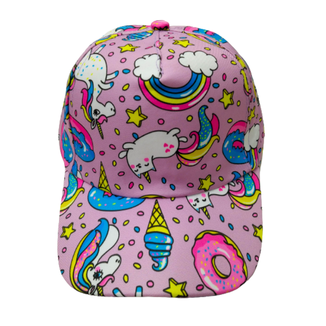 Gorro Unicornio y Arcoíris de Niño